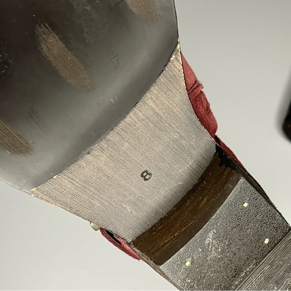 Seychelles Weekenders Castanets Boots Women's 8 Burgundy Suede Ankle Booties - Picture 9 of 9